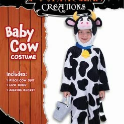 Spooktacular Creations Cow Costume For Role Play Cosplay- Child