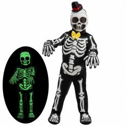 Spooktacular Creations Skeleton/ Day Of The Dead Spooky Skelebones Costume Set