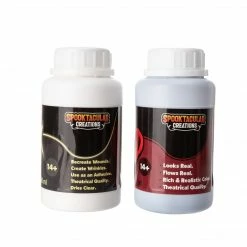 Spooktacular Creations 8.45 Oz Latex With 8.45 Oz Blood And 1.5 Oz Wax Cosplay Makeup