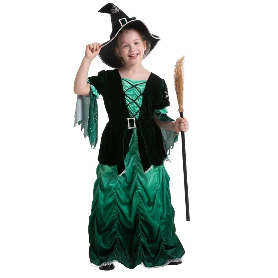 Spooktacular Creations Wicked Green Witch Costume Cosplay - Child 3 Spooktacular Creations Wicked Green Witch Costume Cosplay - Child
