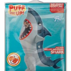 Spooktacular Creations Inflatable Great White Shark Costume - Adult