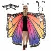 Spooktacular Creations Props Rainbow 2 Butterfly Wings Costume - Adult