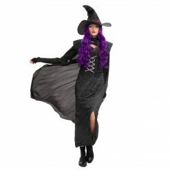 Spooktacular Creations Women Long Purple Curly Wig Cosplay Kit - Adult Wigs 9 Spooktacular Creations Women Long Purple Curly Wig Cosplay Kit - Adult Wigs