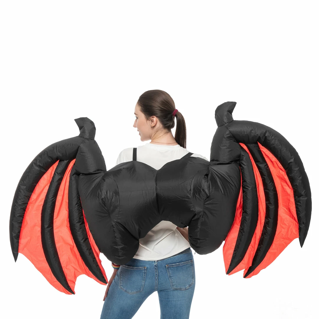 Spooktacular Creations Adult Costumes Inflatable Demon Wings For Cosplay- Adult 7 Spooktacular Creations Adult Costumes Inflatable Demon Wings For Cosplay- Adult