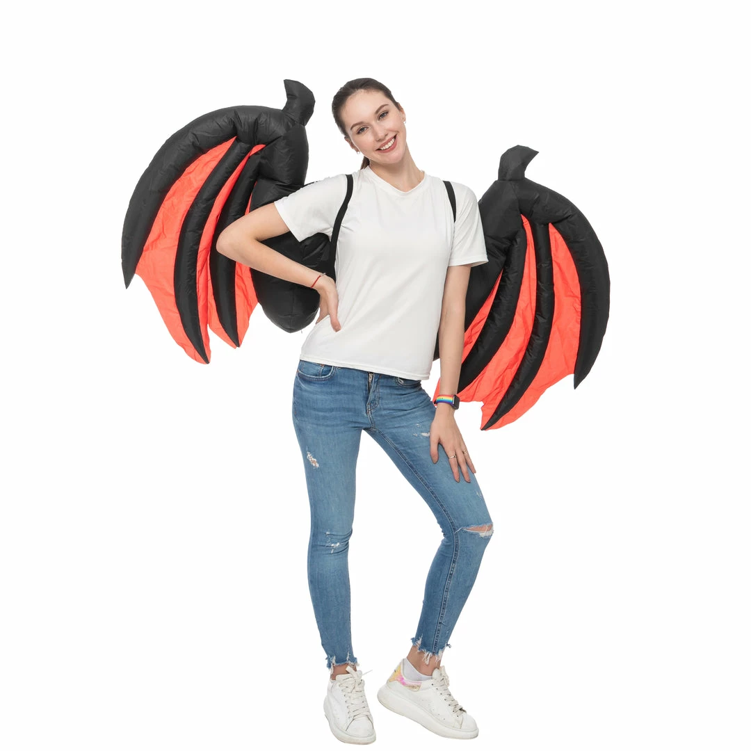 Spooktacular Creations Adult Costumes Inflatable Demon Wings For Cosplay- Adult 4 Spooktacular Creations Adult Costumes Inflatable Demon Wings For Cosplay- Adult