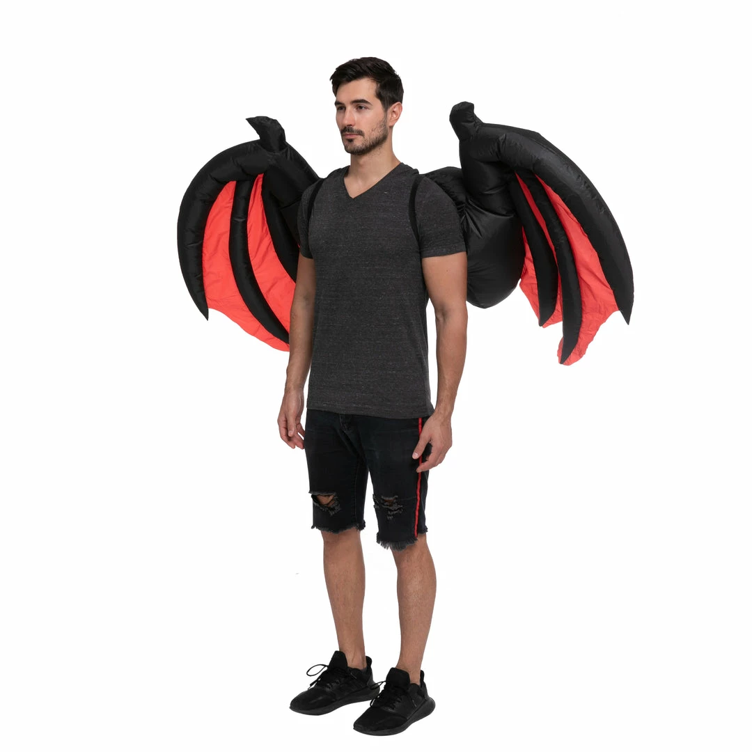 Spooktacular Creations Adult Costumes Inflatable Demon Wings For Cosplay- Adult 6 Spooktacular Creations Adult Costumes Inflatable Demon Wings For Cosplay- Adult