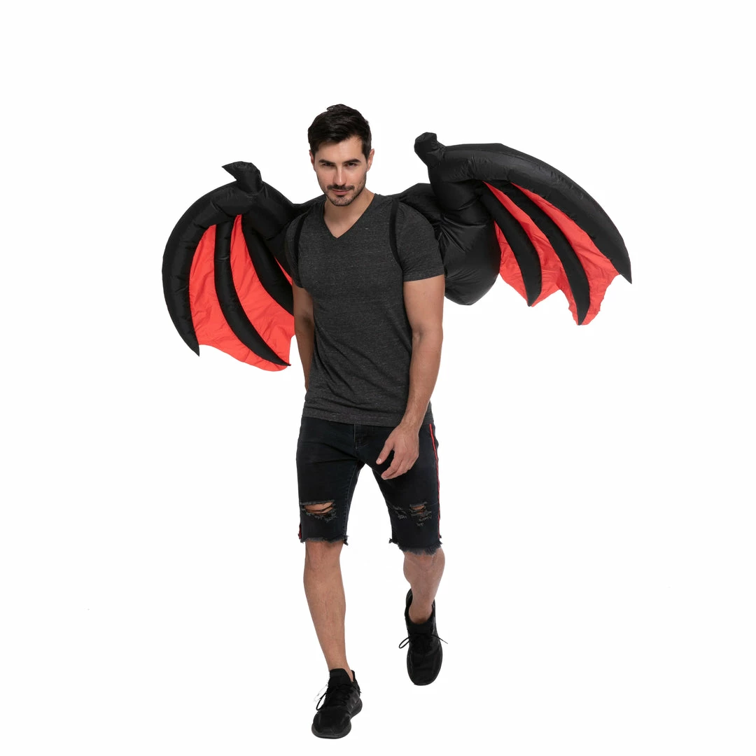Spooktacular Creations Adult Costumes Inflatable Demon Wings For Cosplay- Adult 5 Spooktacular Creations Adult Costumes Inflatable Demon Wings For Cosplay- Adult