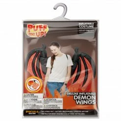 Spooktacular Creations Adult Costumes Inflatable Demon Wings For Cosplay- Adult 13 Spooktacular Creations Adult Costumes Inflatable Demon Wings For Cosplay- Adult