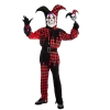 Spooktacular Creations Evil Jester Costume (Red) Cosplay- Child Classic Costumes