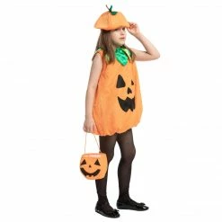 Spooktacular Creations Pumpkin Dress Costume- Girl