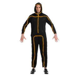 Spooktacular Creations LED Stickman Costume LED Stick Figure Costume - Adult