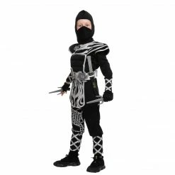 Spooktacular Creations Child Costumes Black Ninja Costume Cosplay Set