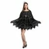 Spooktacular Creations Classic Costumes Spider Web Poncho Costume Cosplay- Adult 2 Spooktacular Creations Classic Costumes Spider Web Poncho Costume Cosplay- Adult