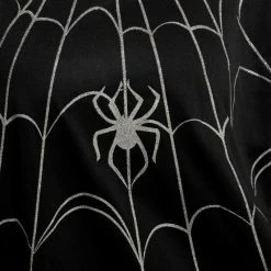 Spooktacular Creations Classic Costumes Spider Web Poncho Costume Cosplay- Adult