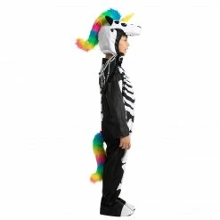Spooktacular Creations Animal Costumes Skeleton Unicorn Costume - Child