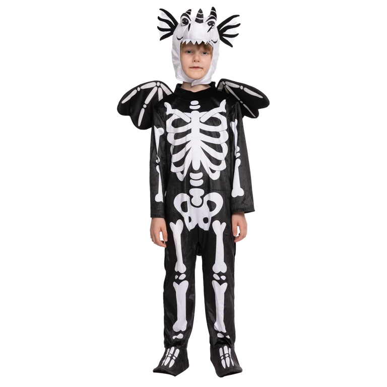 Spooktacular Creations Cartoonish Skeleton T-rex Costume Set For Role Play Cosplay- Child 3 Spooktacular Creations Cartoonish Skeleton T-rex Costume Set For Role Play Cosplay- Child