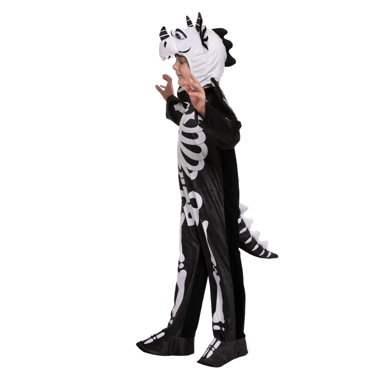 Spooktacular Creations Cartoonish Skeleton T-rex Costume Set For Role Play Cosplay- Child 5 Spooktacular Creations Cartoonish Skeleton T-rex Costume Set For Role Play Cosplay- Child