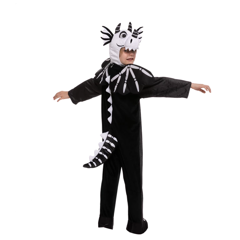 Spooktacular Creations Cartoonish Skeleton T-rex Costume Set For Role Play Cosplay- Child 6 Spooktacular Creations Cartoonish Skeleton T-rex Costume Set For Role Play Cosplay- Child