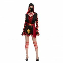 Spooktacular Creations Women’s Ninja Costume Cosplay - Adult Adult Costumes 15 Spooktacular Creations Women’s Ninja Costume Cosplay - Adult Adult Costumes
