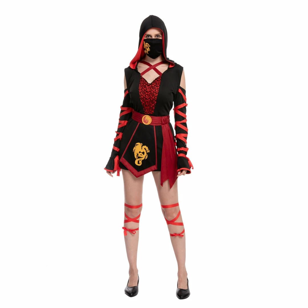 Spooktacular Creations Women’s Ninja Costume Cosplay - Adult Adult Costumes 7 Spooktacular Creations Women’s Ninja Costume Cosplay - Adult Adult Costumes