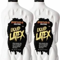 Spooktacular Creations 18oz Liquid Latex Cosplay Makeup- 2 Packs