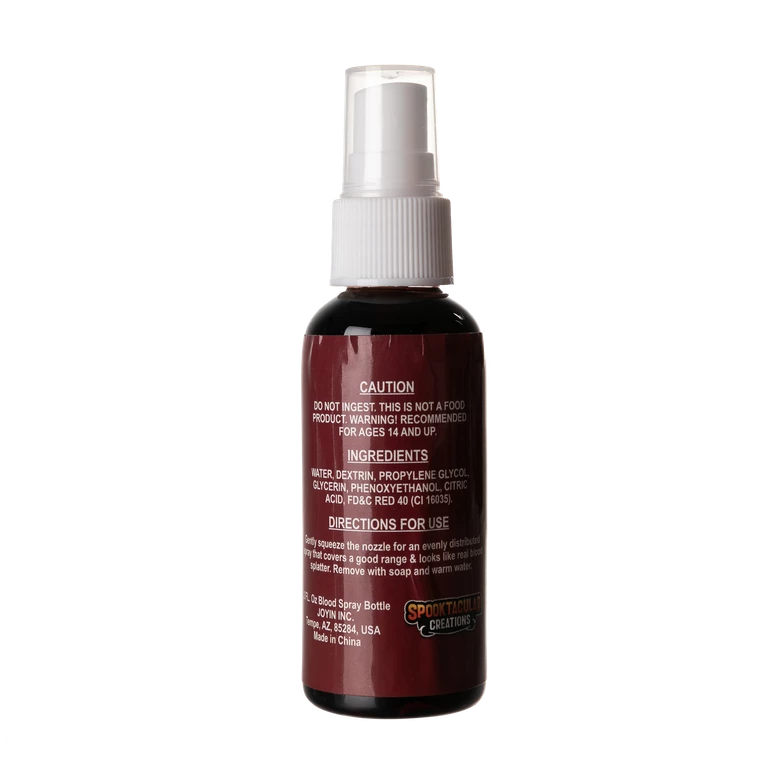 Spooktacular Creations 2oz Vampire Spray Fake Blood Cosplay Makeup, 4 Packs 5 Spooktacular Creations 2oz Vampire Spray Fake Blood Cosplay Makeup, 4 Packs
