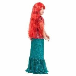 Spooktacular Creations Mermaid Sequin Costume For Role Play Cosplay - Child Child Costumes