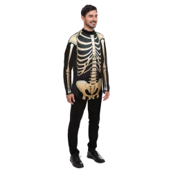 Spooktacular Creations 2D Skeleton Sweatshirt Costume - Adult Adult Costumes