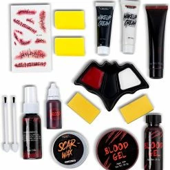 Spooktacular Creations Makeup & Blood Family Cosplay Makeup Kit