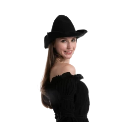 Spooktacular Creations Women's Wool Knitted Witch Hat Cosplay