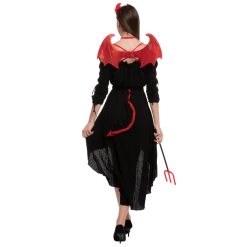 Spooktacular Creations Red Devil Horn Cosplay Accessories Set