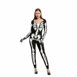 Spooktacular Creations Glow In The Dark Skeleton Costume Cosplay- Adult