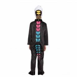 Spooktacular Creations Animal Costumes Colorful Skeleton T-Rex Costume For Role Play Cosplay- Child