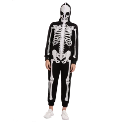 Spooktacular Creations Skeleton Pajamas Onesie - Adult 8 Spooktacular Creations Skeleton Pajamas Onesie - Adult