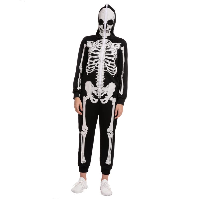Spooktacular Creations Skeleton Pajamas Onesie - Adult 5 Spooktacular Creations Skeleton Pajamas Onesie - Adult