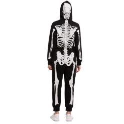 Spooktacular Creations Skeleton Pajamas Onesie - Adult 9 Spooktacular Creations Skeleton Pajamas Onesie - Adult