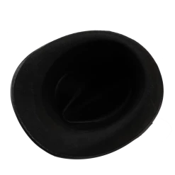 Spooktacular Creations Headwear Black Gangster Hat, 3 Pcs - Adult