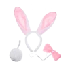 Spooktacular Creations Headwear White Bunny Cosplay Accessories Set