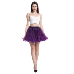Spooktacular Creations Petticoat Tutu Costume (Purple) Accessories