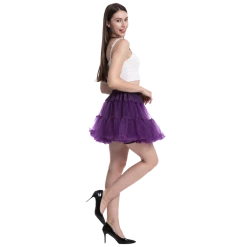 Spooktacular Creations Petticoat Tutu Costume (Purple) Accessories