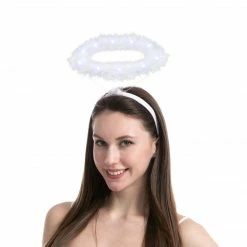 Spooktacular Creations Headwear White LED Angel Halo Headband Cosplay Kit Role Play Accessories, 3 Pack 11 Spooktacular Creations Headwear White LED Angel Halo Headband Cosplay Kit Role Play Accessories, 3 Pack