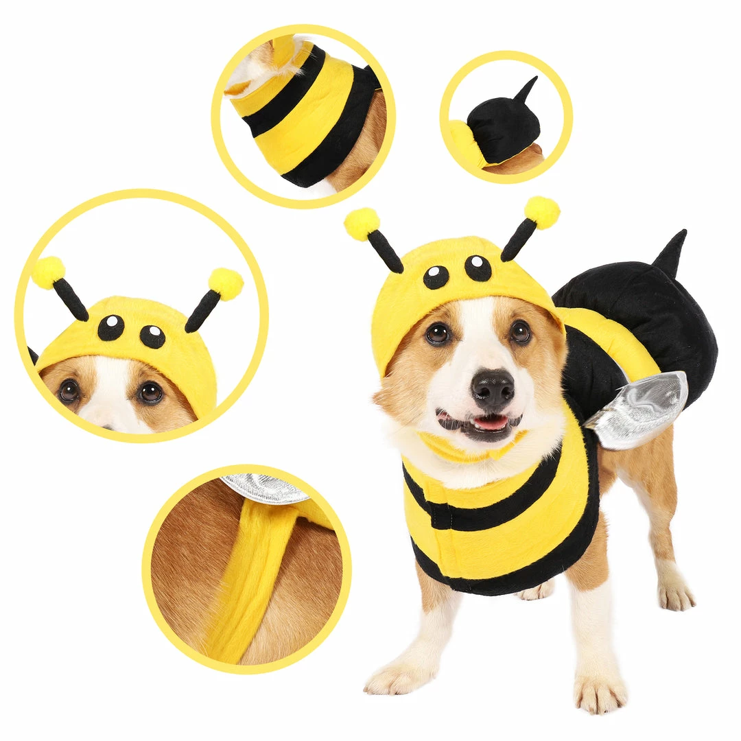 Spooktacular Creations Bee Dog Cute Costume Pet Costumes 4 Spooktacular Creations Bee Dog Cute Costume Pet Costumes