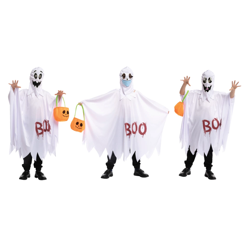 Spooktacular Creations Child Costumes Ghost Costume Cosplay, 3 Pack - Child 3 Spooktacular Creations Child Costumes Ghost Costume Cosplay, 3 Pack - Child
