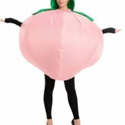 Spooktacular Creations Peach And Eggplant Couple Inflatable Costume - Adult Matching Costumes