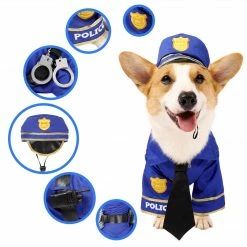 Spooktacular Creations Police Dog Funny Costume