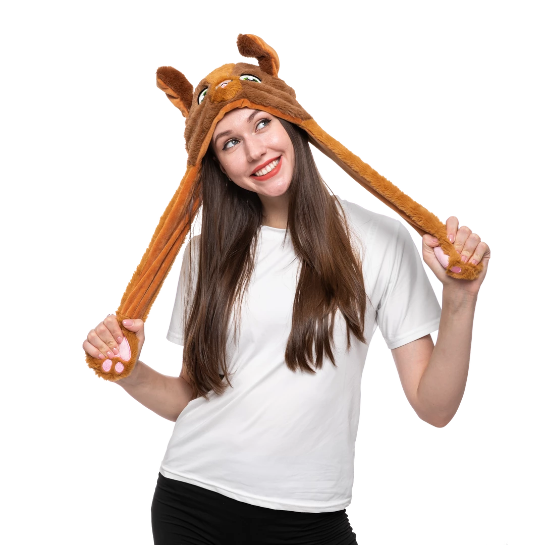 Spooktacular Creations Headwear Jumping Hat With Moving Ears (Bunny, Panda, Puppy), 3 Packs 3 Spooktacular Creations Headwear Jumping Hat With Moving Ears (Bunny, Panda, Puppy), 3 Packs