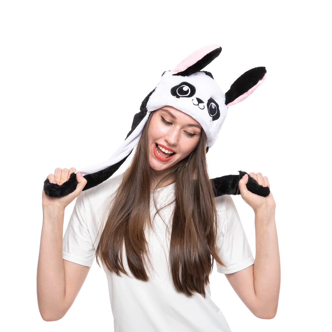 Spooktacular Creations Headwear Jumping Hat With Moving Ears (Bunny, Panda, Puppy), 3 Packs 4 Spooktacular Creations Headwear Jumping Hat With Moving Ears (Bunny, Panda, Puppy), 3 Packs
