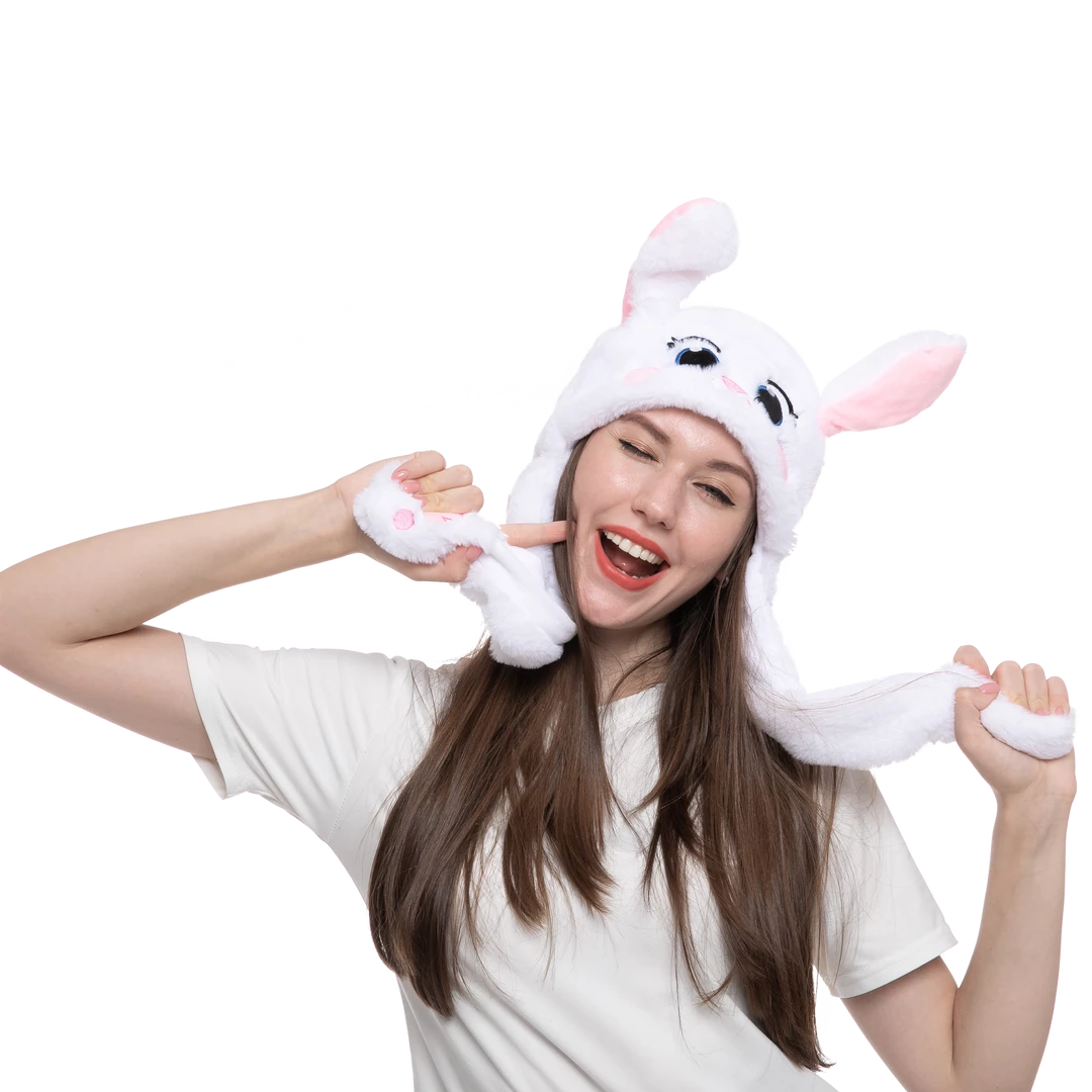 Spooktacular Creations Headwear Jumping Hat With Moving Ears (Bunny, Panda, Puppy), 3 Packs 5 Spooktacular Creations Headwear Jumping Hat With Moving Ears (Bunny, Panda, Puppy), 3 Packs