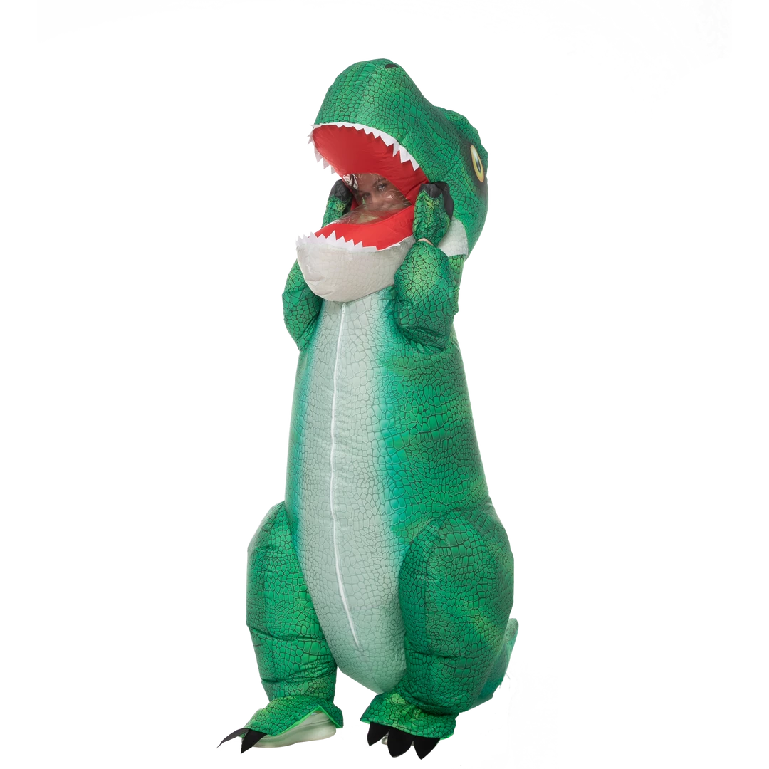 Spooktacular Creations Inflatable Full Body T-Rex Costume Cosplay Adult Costumes 4 Spooktacular Creations Inflatable Full Body T-Rex Costume Cosplay Adult Costumes
