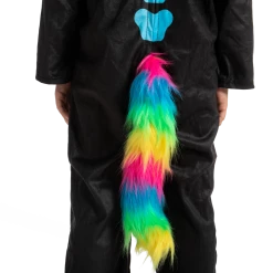 Spooktacular Creations Colorful Unicorn Skeleton Costume For Role Play Cosplay- Child